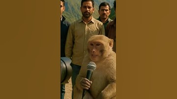 my first monkey blog || ai monkey vlogs || ai monkey shorts #shorts #monkey #ai