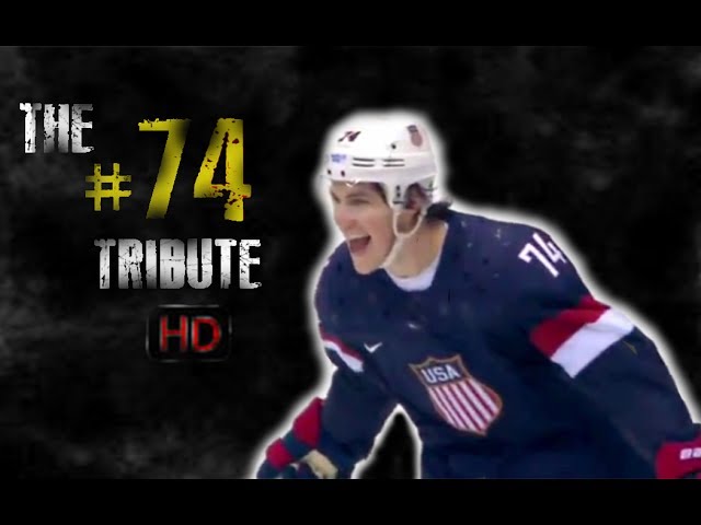 T.J. Oshie #74 (St. Louis Blues) first NHL goal Oct 22, 2008 (Classic NHL)  