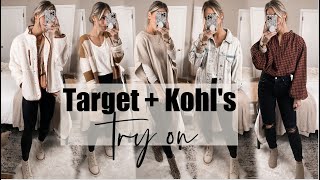 TARGET + KOHL'S FALL Try On Haul