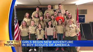 Girls in the Boy Scouts
