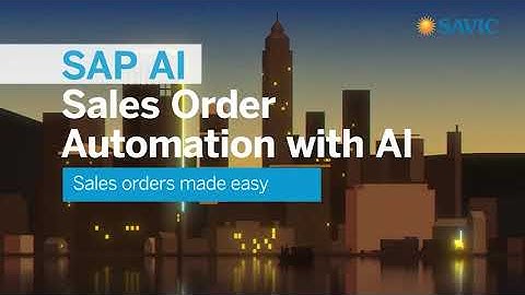 Sales Order Automation with AI