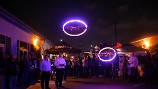 Hula Hoop Drone Light Show?! Ctrl.me -The Future of Drones