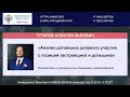 1.Тугарев А.Л. Анализ договоров долевого участия с позиций застройщика и дольщика