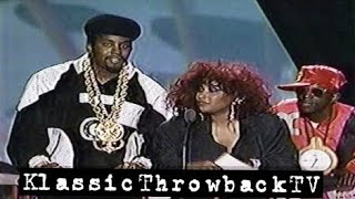 Flavor Flav, Chaka Khan, Eric B @ Soul Train Awards (1988)