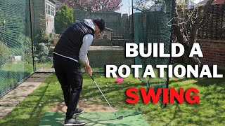 HOW TO BUILD A ROTATIONAL GOLF SWING - 3 Swing keys For Effortless Rotation