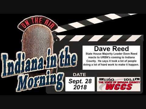 Indiana in the Morning Interview: Dave Reed (9-28-18)