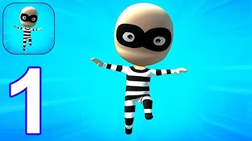 Prison Run 3D - Gameplay Part 1 All Levels 1-10 (Android, iOS) #1