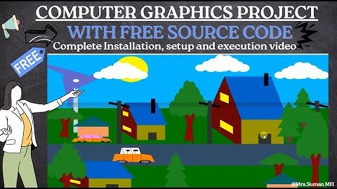 Smart City | OpenGL Project | Computer Graphics Project With Free Source Code
