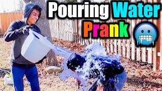 POURING WATER ON BROTHER PRANK 😂| Minus (-) 7 Degree CELSIUS 🥶 | VelBros Tamil
