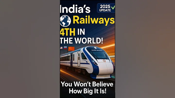 India’s Railways: 4th in the WORLD?! 😱🚄 | #shorts #indianrailways #facts