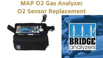 MAP O2 Gas Analyzer - O2 Sensor Replacement