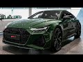 2022 Audi RS7 Sportback in goodwood green pearl effect (600hp) - Sound & Visual Review!