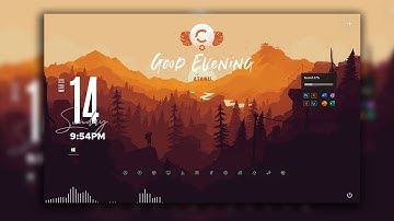 Beautiful Desktop Theme. For Windows 7, 8, 10. By Atanu