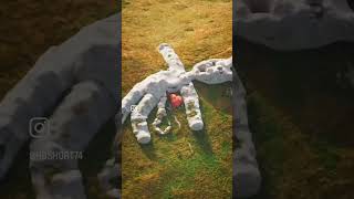 This Is A 200 Foot Long Stuffed Bunny ?