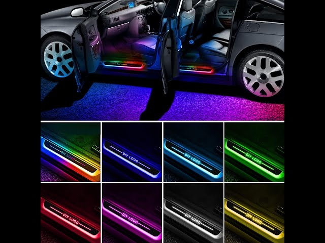 Amexmart LED Car Door Sills Pro Lights