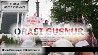 LIVE !! HARI INI ORASI GUSNUR  - AKSI PENOLAKAN UU OMNIBUS LAW