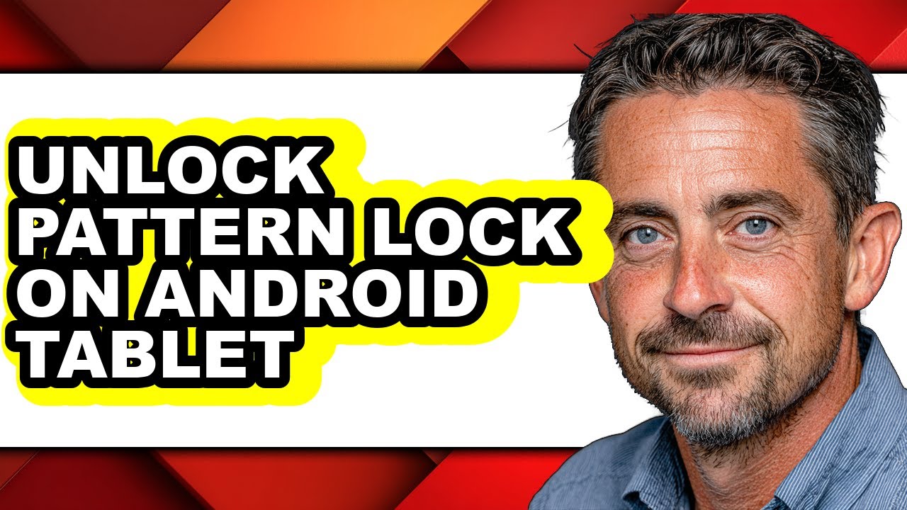 How to Unlock Pattern Lock on Android Tablet - Full Guide - YouTube