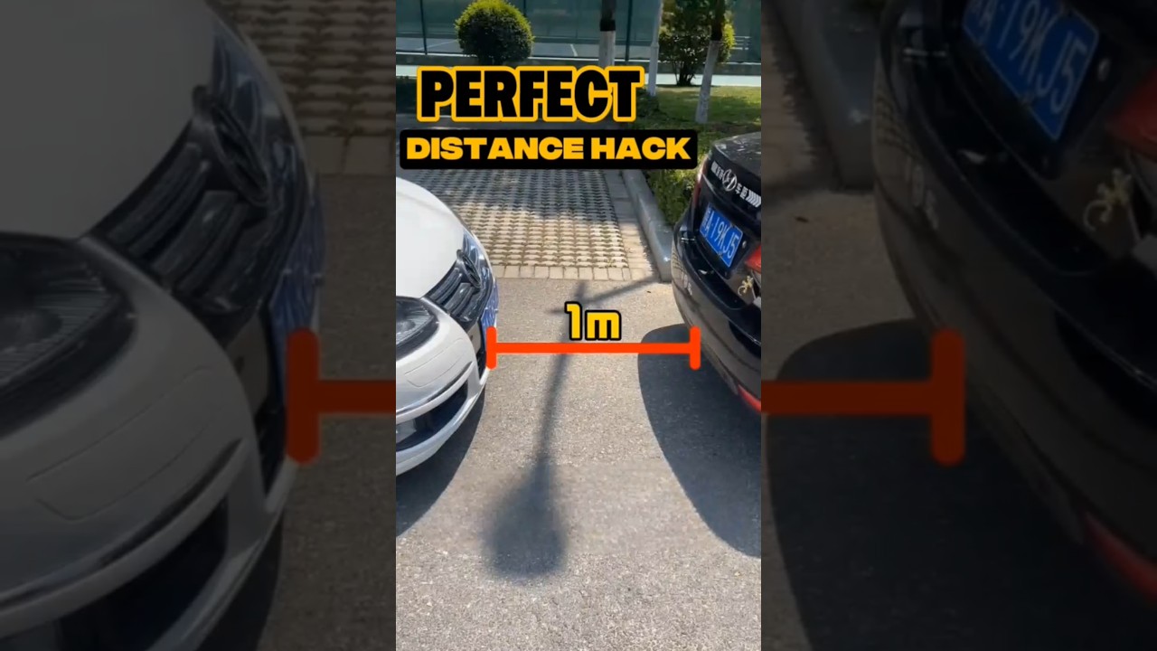 One Visual Trick to Avoid Scraping Your Car 