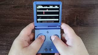Super Mario Bros - the lost level on GBA SP World 3-4