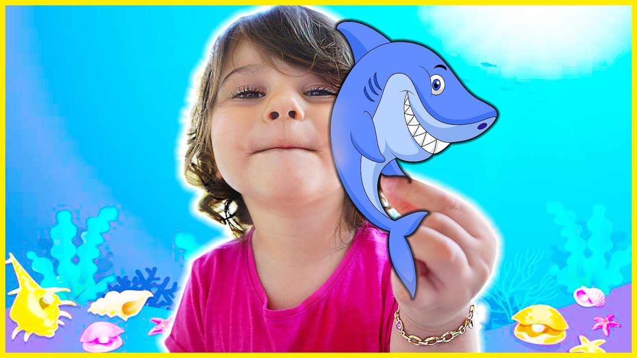 Гигантские акулы Aquapark - Аквариум поездка видеоблог Часть 2 с Eylül - дети видео - Tontik Tv