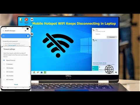 Fix Shared Mobile Hotspot WiFi Keeps Disconnecting in Laptop