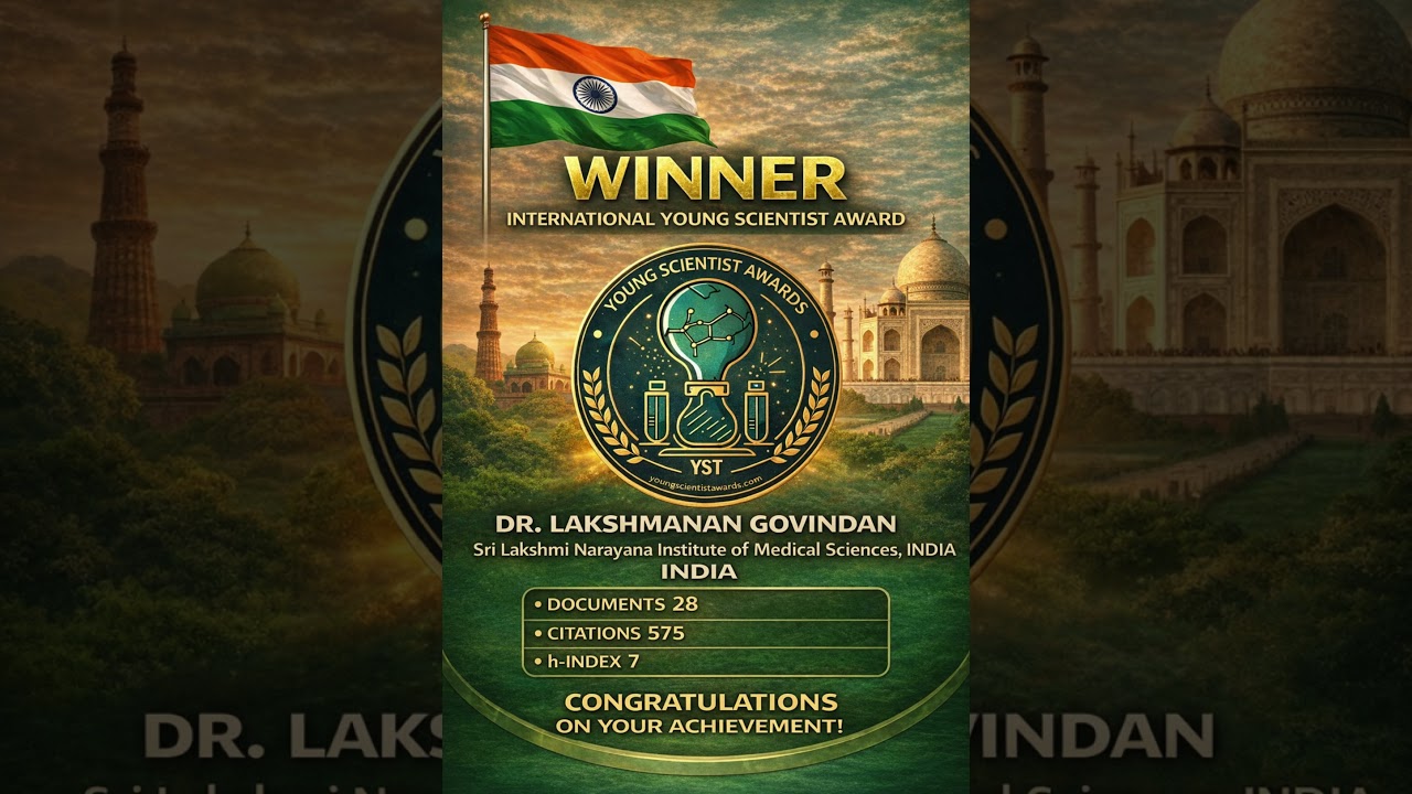 Dr. Lakshmanan Govindan | Sri Lakshmi Narayana Institute of Medical Sciences | India