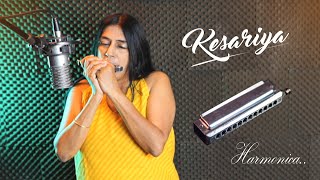 KESARIYA' A beautiful song from the film Brahmastra, # Kesariyaharmonicanotations,#harmonicacover . screenshot 5