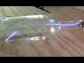 Incredible Homemade Plasma Discharge Tube - Part 1