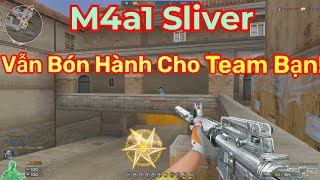 ►M4a1 Sliver Mà Cũng Hành Được Team Bạn Video4K  Bình luận Game Đột Kích