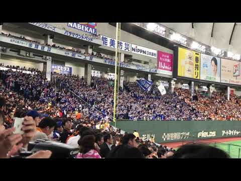中日開幕戦 気合いたっぷりの初回攻撃