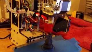 Printrbot Simple 2014 3d Printer Printing Chess Knight