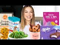 Je gote ces aliments pour la premire fois  kinder coco  cookie crue tiktok  milka  eau noire 