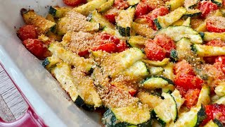 Cheesy Zucchini Tomato Bake. Simply Delicious | A la Maison Recipes by A la maison Recipes 1,377 views 3 months ago 3 minutes, 29 seconds