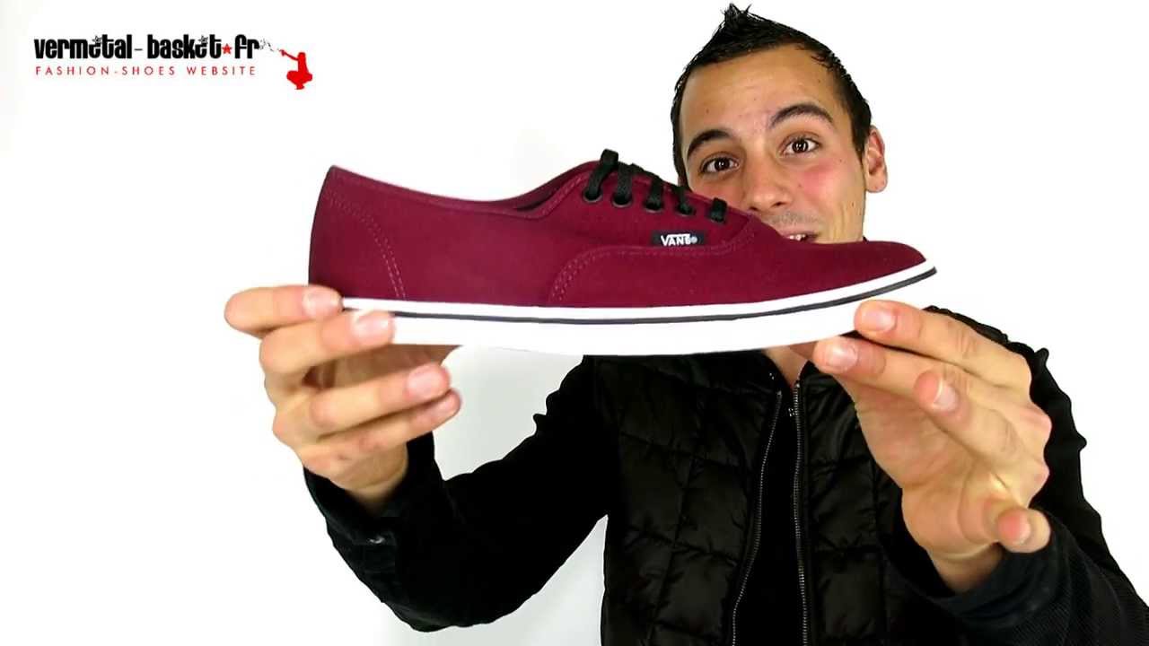 Vans Lopro VermetalBasket YouTube
