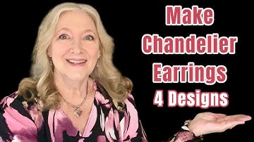 Make Chandelier Style Earrings Jewelry Making DIY |  Jewellery Making