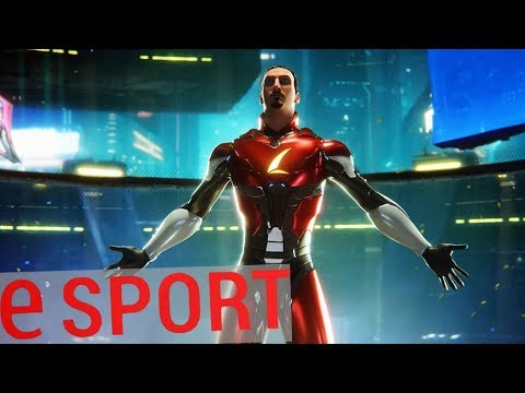 Video: Zlatan Ibrahimović Affen Iron Man In Seinem Eigenen Videospiel, Das Im Weltraum Spielt