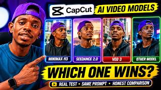 I Tested 4 AI Video Models Inside CapCut: Seedance, Veo 3 & MiniMax