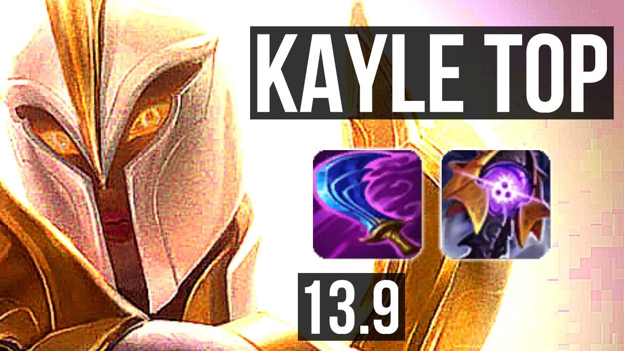 KAYLE vs K'SANTE (TOP) | 3/1/8, Rank 8 Kayle | KR Challenger | 13.9