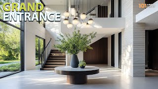 Grand Entrances Luxury Foyer Design Ideas to Elevate Your Entryway