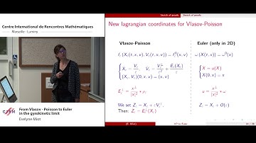 Evelyne Miot: From Vlasov-Poisson to Euler in the gyrokinetic limit
