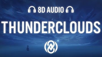 Thumbnail of LSD - Thunderclouds (Lyrics) ft. Sia, Diplo, Labrinth | 8D Audio 🎧