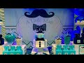 Little man theme  mustache party  cats eye event planners