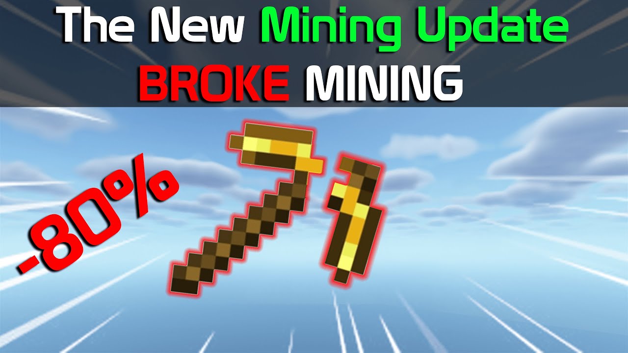 How the Crystal Hollows Mining Update Actually BROKE MINING (Hypixel