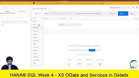 HANA XS - HANA SQL Week 4 - What and Why XSJS service, Overview of steps to create XSJS service