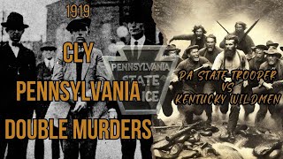 PA State Police Hunting a Killer: The 1919 Double Murder in Cly, York County PA. #PSP #yorkpahistory
