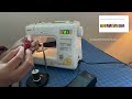 ELECTRIC SEWING MACHINE THREADING | JANOME | PatternYourStyle