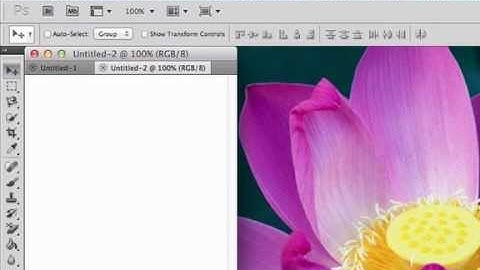 Intro to Photoshop part 3 (CS3 - CS6) - Move Tool