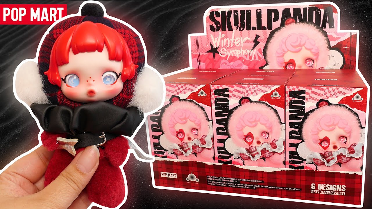POP MART SKULLPANDA Winter Symphony FULL SET Unboxing - YouTube