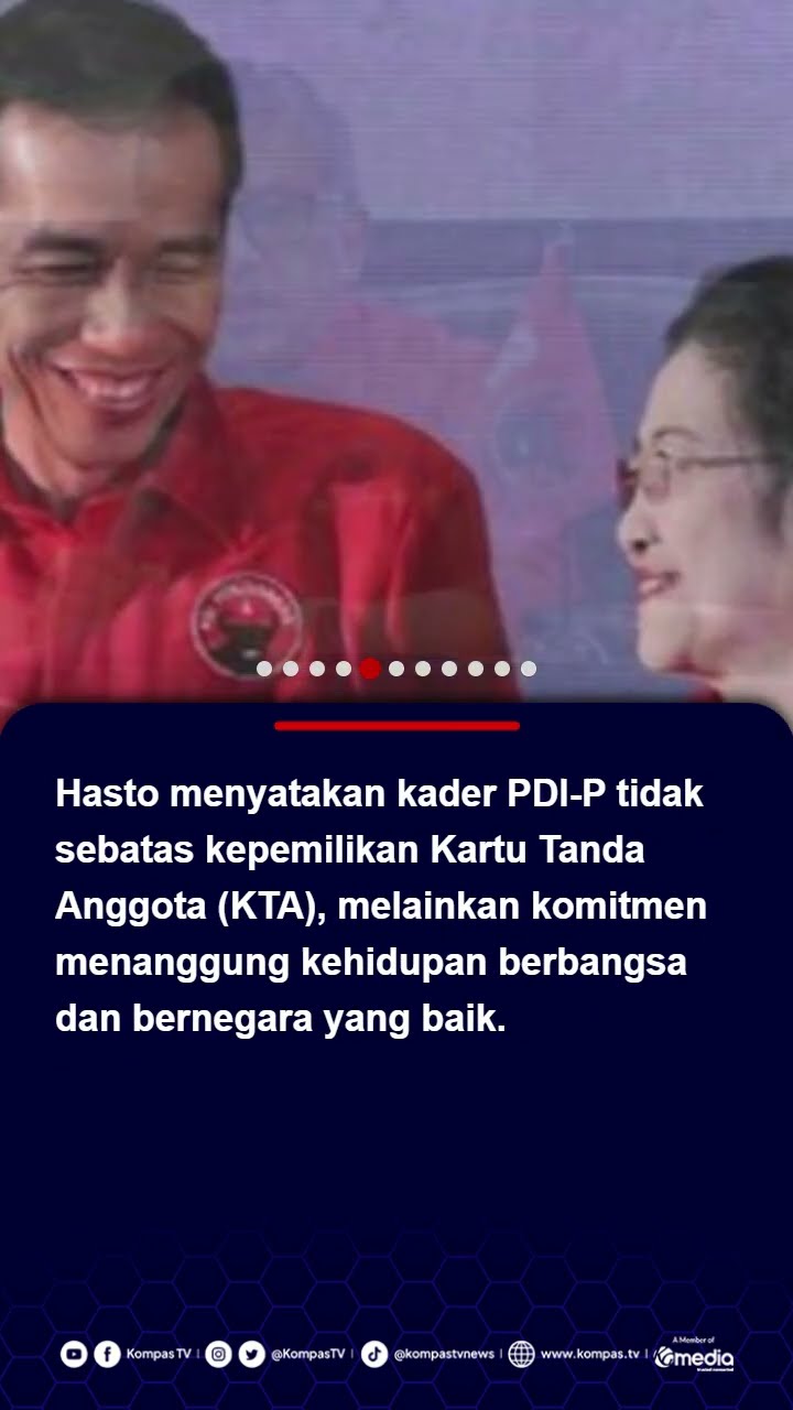 Hasto: Jokowi Sekeluarga Bukan Lagi Bagian PDIP, Sebut Tak Selaras Cita-Cita Partai #jokowi #pdip