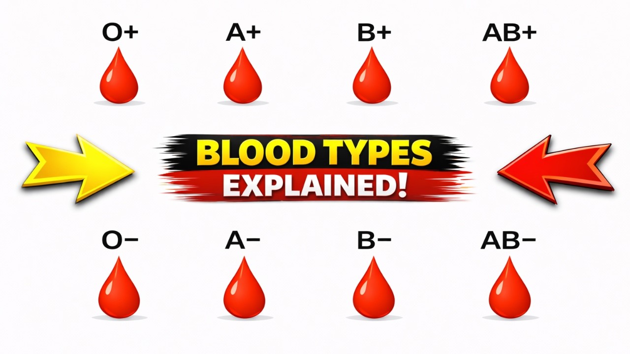 8 Blood Types Explained — And The Hidden Power Of Yours - YouTube
